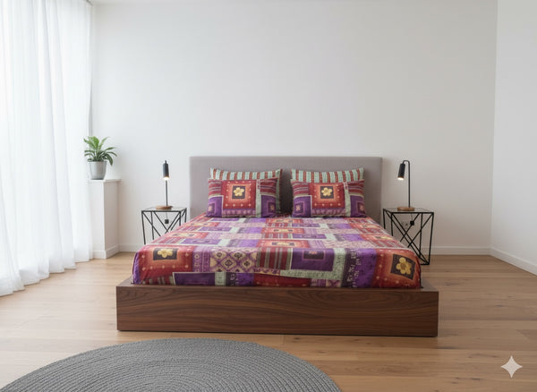 LuxeWeave™ Premium Cotton Bedsheet Collection